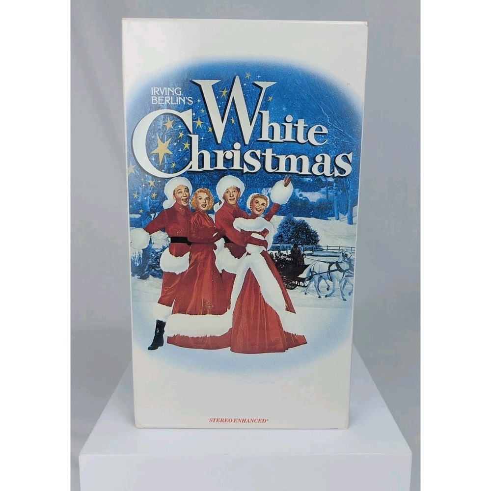 White Christmas VHS 1954 Irving Berlin's Bing Crosby- Danny Kaye Color